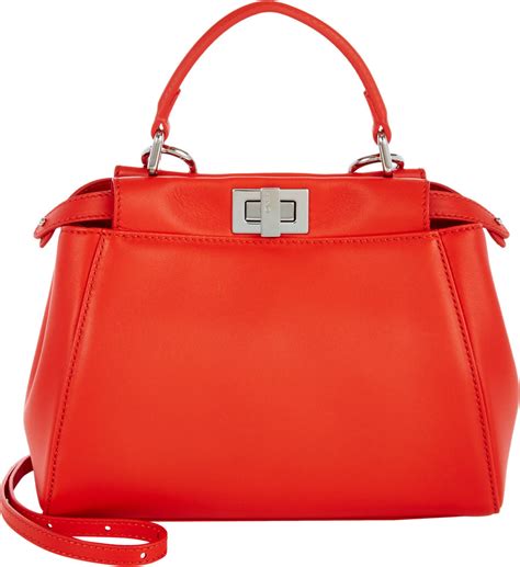 fendi bags peekaboo mini|fendi peekaboo bag small.